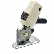 220V Electric Fabric Cutter Heavy Duty Textile Cutting Machine 90mm UK