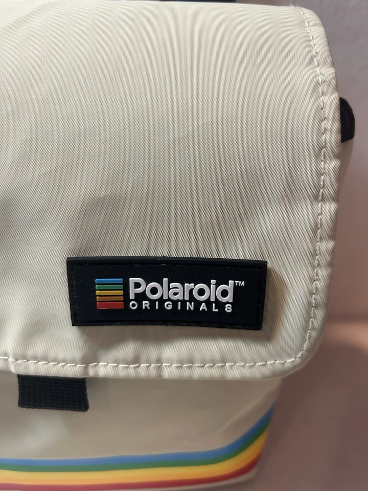 Polaroid оригиналы коробка камеры сумка белый сумочки желтый красный синий полоски ретро - Изображение 3 из 4