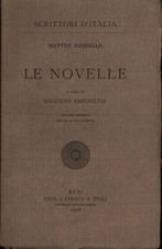 Le novelle (Volume II) - Matteo Bandello (Gius. Laterza e Figli) [1928]