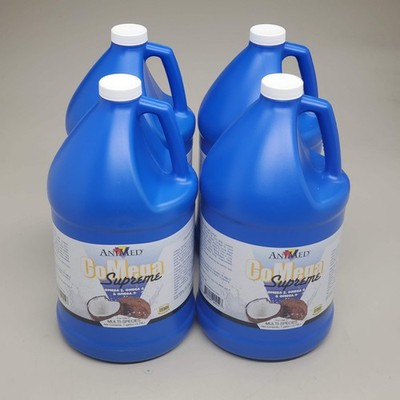 ANIMED (4 Pack) GoMega Supreme 1 Gallon Balanced Essential Fatty Acid Coat Suppl