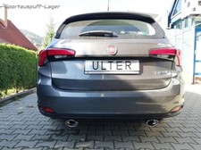Ulter Duplex Sportauspuff Fiat Tipo 2 Kombi 1.4l T-Jet je 120x80mm