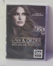 Law  Order: Special Victims Unit: Season 26 DVD Used Very Good  Boxed Set.