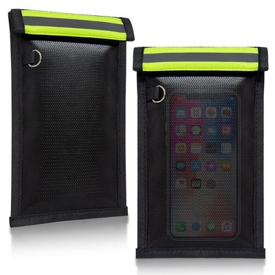 2 Pack Faraday Bags for Phones & Car Keys, Anti-Tracking Anti-Theft Signal Bl...