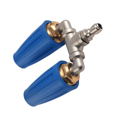 #ad Commercial Dual Turbo Head 4000PSI Pressure Washer 304SS Quick Connect $20.50