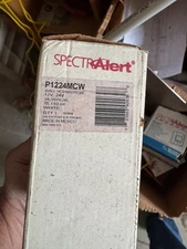 SYSTEM SENSOR P1224MCW SPECTRALERT WHITE WALL MOUNT HORN/STROBE - BRAND NEW