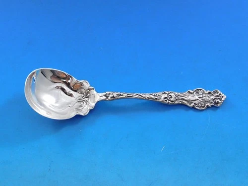 Irian by Wallace Sterling Silver Sugar Spoon Figural 6 1/8" Serving Heirloom