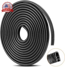Car Door Edge Guards 16Ft 5M Automotive Door Entry Guard U Shape Car Door Trim