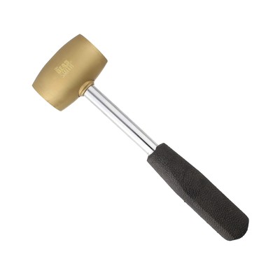 The Beadsmith Brass Head Mallet - Metal Elements - 10 Inches long, ... Fast Ship