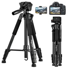 Tripod-60  Tripod,Porfessional Aluminum Lightweight Travel Outdoor Tripods for...