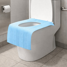 10PCS/Bag Waterproof Disposable Toilet Seat Covers Public Restrooms