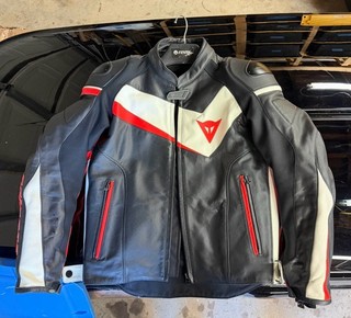 Dainese Veloster Leather Jacket Size 48