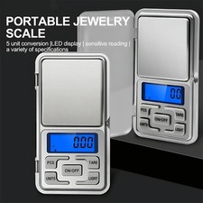 Portable 500g x 0.01g Mini Digital Scale Jewelry Pocket Balance Weight Gram LCD