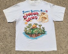 Jimmy Buffett Banana Wind Tour Shirt White Unisex Classic S-5XL