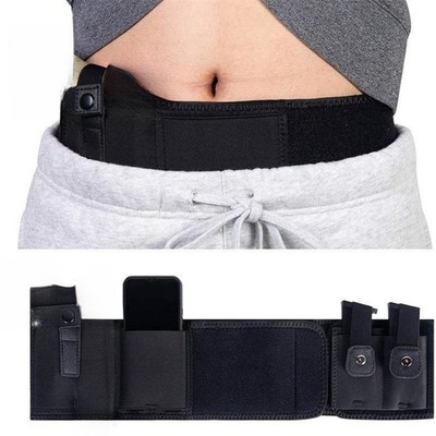 Quick Draw Bauchbinde Holster Verdecktes Tragen Neopren Mag Ammo Tasche