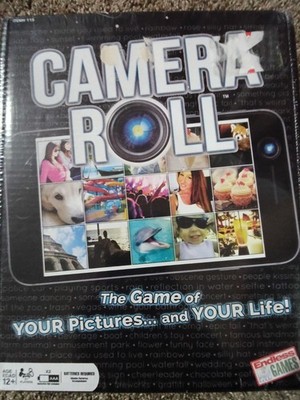 Camera Roll Board Game - The Game of Your Pictures... and Your Life - Sealed