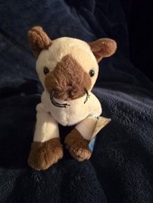 Ganz Webkinz Siamese Cat Plush HM160 Stuffed Animal W Code