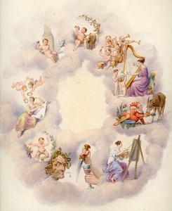 Antyczne malarstwo akwarelowe - Mitologia klasyczna i sztuka - Sztuka ilustracyjna