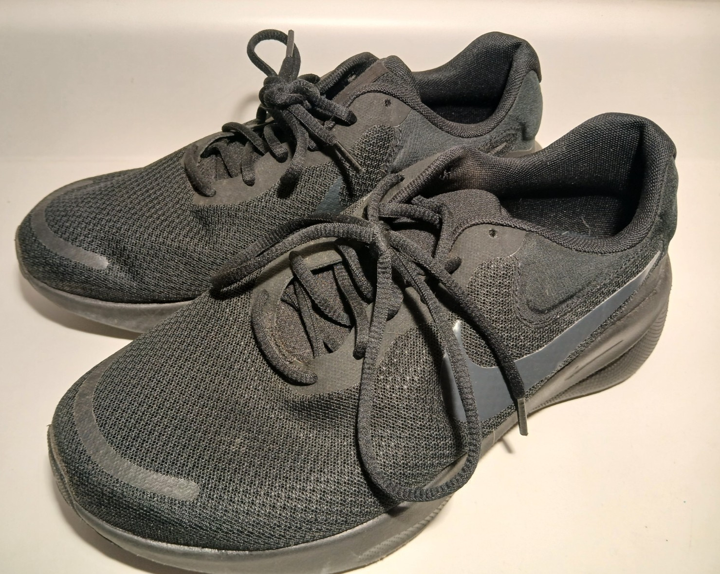 Nike Men's Revolution Running Shoes Black/Black Size 8.5W Athletic