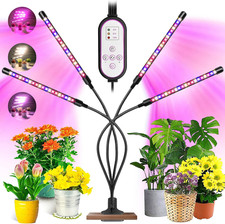 Garpsen Grow Lights for Indoor Plants, 80 Leds Full Spectrum Led Plant Grow Ligh