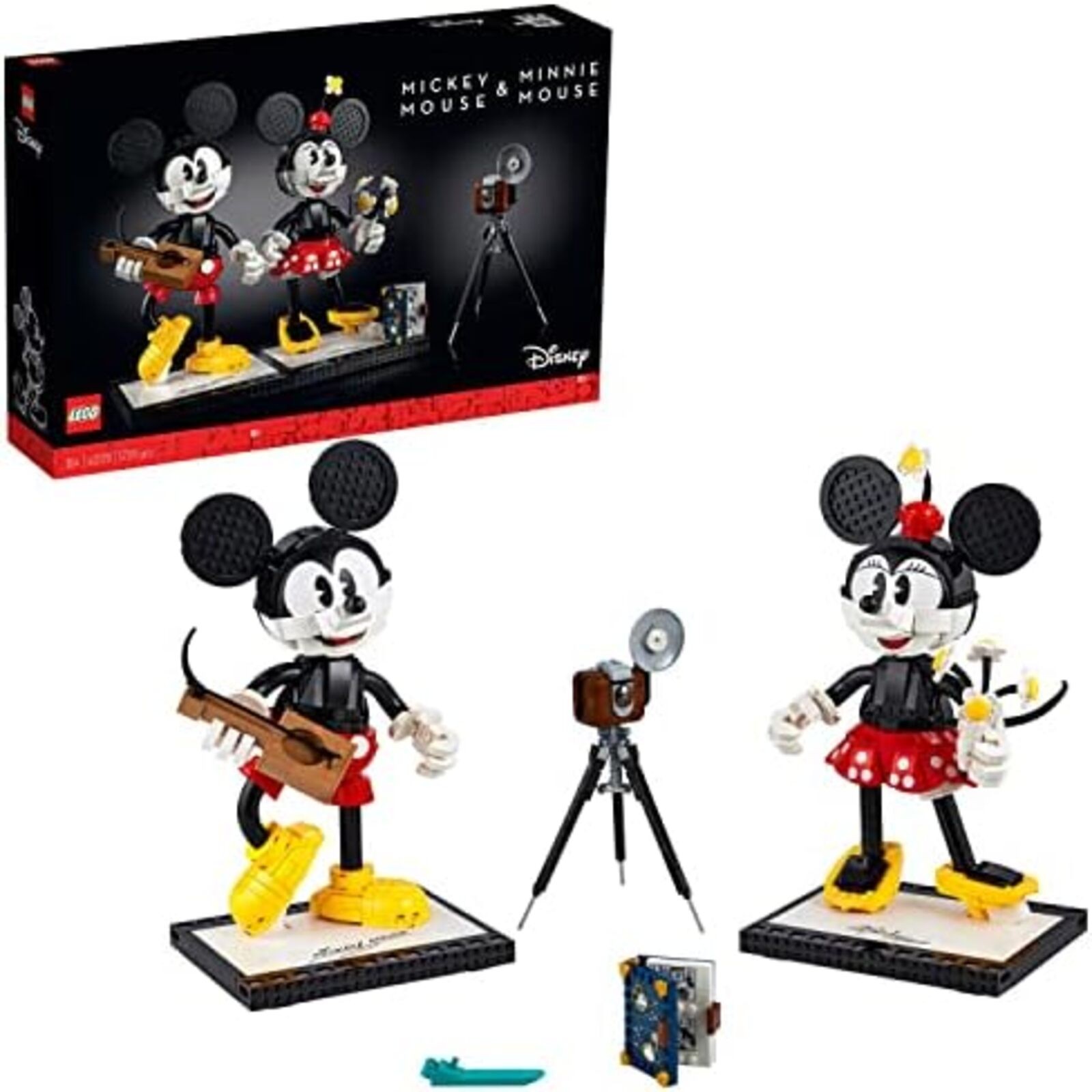 LEGO Disney Princess Mickey & Minnie Mouse Block Building Toy 43179 F/S w/Track#