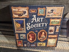 Art Society Board Game, Mitch Wallace, Bid Collect and Display