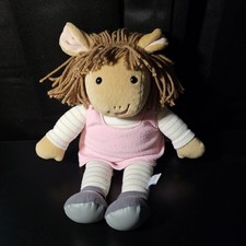 Vintage Arthur's Sister DW Eden Plush Doll w Pink Dress by Marc Brown 1994 14