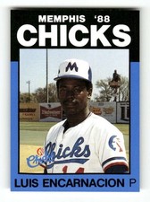1988 Best Memphis Chicks 12 Luis Encarnacion BXCP31