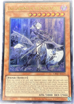 YuGiOh Lady Labrynth of the Silver Castle CR02-AE119 Ultra Asian English A