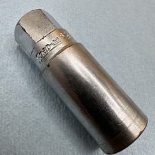 Snap-on S9706 Usa 38 Drive 6-point 58 Spark Plug Socket Chrome Vintage Tool