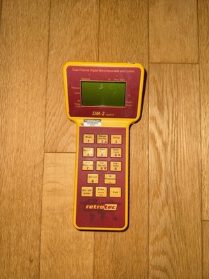 Dual Channel digital micromanometer and Control Retrotec
