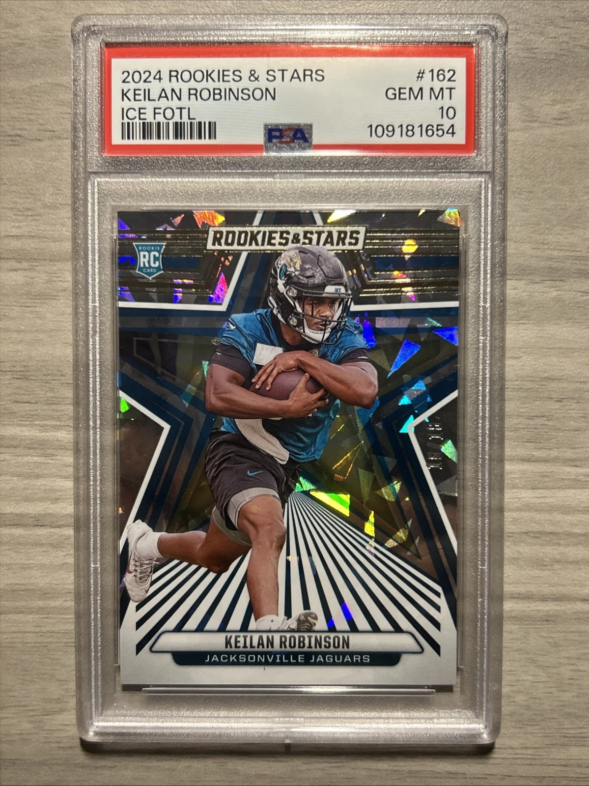 Keilan Robinson Panini Rookies & Stars #162 Ice Fotl
