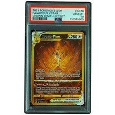 Arceus VSTAR #GG70/GG70 Crown Zenith Secret Rare PSA 10 Pokemon Card *TEW