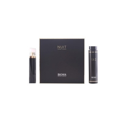    Hugo Boss Nuit pour Femme Set Eau de Parfum 75ml EDP + 200ml Body Lotion  