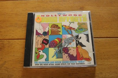 Hollywood Sound Effects CD Over 100 Tracks 1988 PPI CD8088 Movie SFX Library
