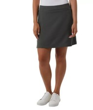 32 Degrees Cool Women's Soft 4-Way Stretch Comfort Skort, Green, Medium, New