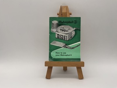 Metrawatt Metraphot 3 How to use your Metraphot 3 Bedienungsanleitung Englisch