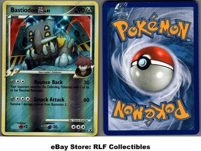 2009 Pokemon, Platinum Rising Rivals, #2/111 Bastiodon GL, Reverse Holo ...