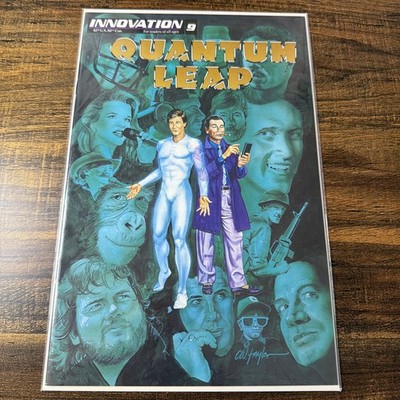 Quantum Leap #9 Comic Book 1992 Innovation SciFi TV Show Doctor Sam Beckett