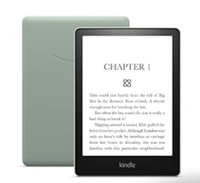 Kindle Paperwhite 16GB, JETZT MIT 6,8'' DISPLAY UND EINSTELLBAREM WARMLICHT, Salbei