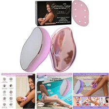 Natural Crystal Hair Eraser Light Pink Reusable Nano Glass Painless Hair Removal