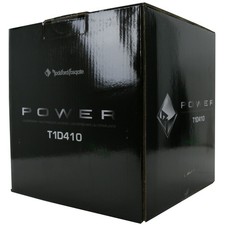 Rockford Fosgate T1D4-10 T1 Power 10" 4-Ohm DVC Car Audio Subwoofer T1D410 NEW