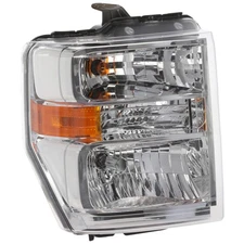 CAPA For 08-14 E150 E250 & 16-19 F-650/F-750 Halogen Headlight w/Bulb Right Side