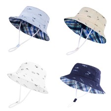 Baby Sun Hat Sun Protection Cute Wide Brim Summer Baby Boy Bucket Hats Toddler S