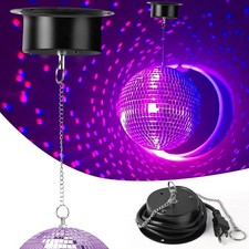 Mirror Ball Motor 1 RPM Heavy Duty Low Mirror Ball Motor for 4''- 16'' Disco ...