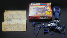 1984 Hasbro GI Joe ARAH Cobra ASP - Incomplete but with Box & Blueprints