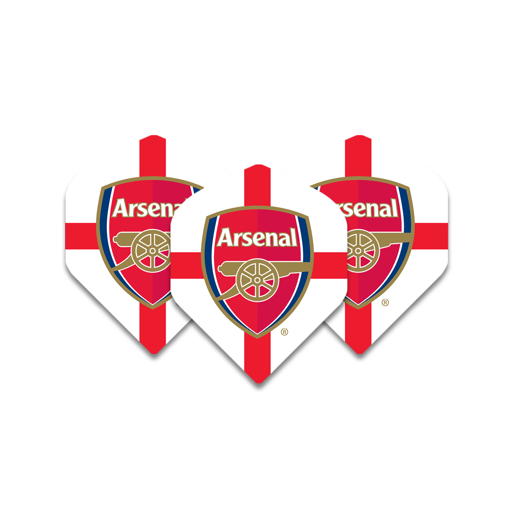 FOCO Officially Licensed Arsenal Special Edition Football Club Dart Flight 3Sets