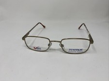 TITMUS T284 ANG ANTIQUE GOLD 50/20-140 FLEX HINGE EYEGLASSES :V89