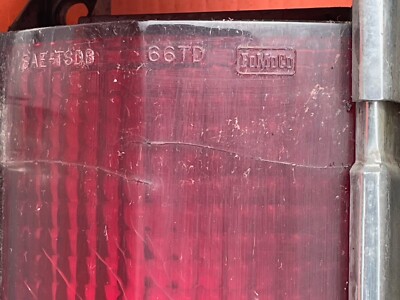 1966 OEM Ford Thunderbird Taillight Assembly with trim | eBay