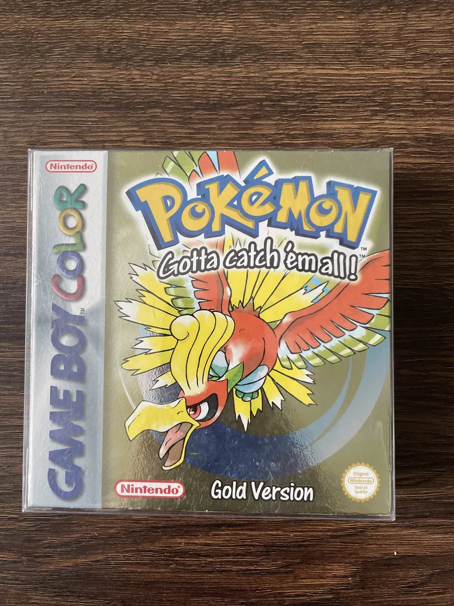 Pokemon: Gold Version (Nintendo Game Boy Color, 2001) - European Version