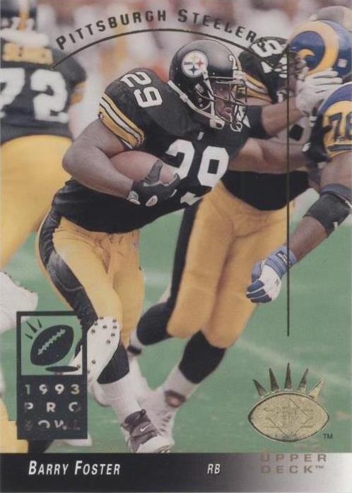 1993 Upper Deck SP Barry Foster #218 - 1 of 2